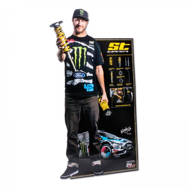 ST STANDFIGUR KEN BLOCK 183CM HOCH